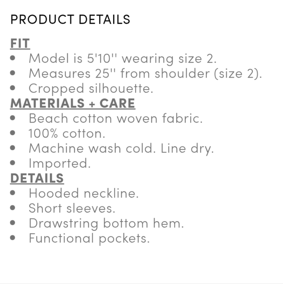 NWT Cropped Zip-Up Hoodie 1X - Picture 7 of 10